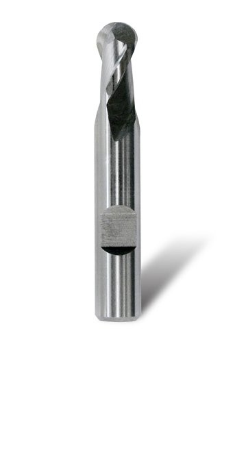 BORDO SLOT DRILL BALL NOSE METRIC 3.0MM - SHORT FLAT 